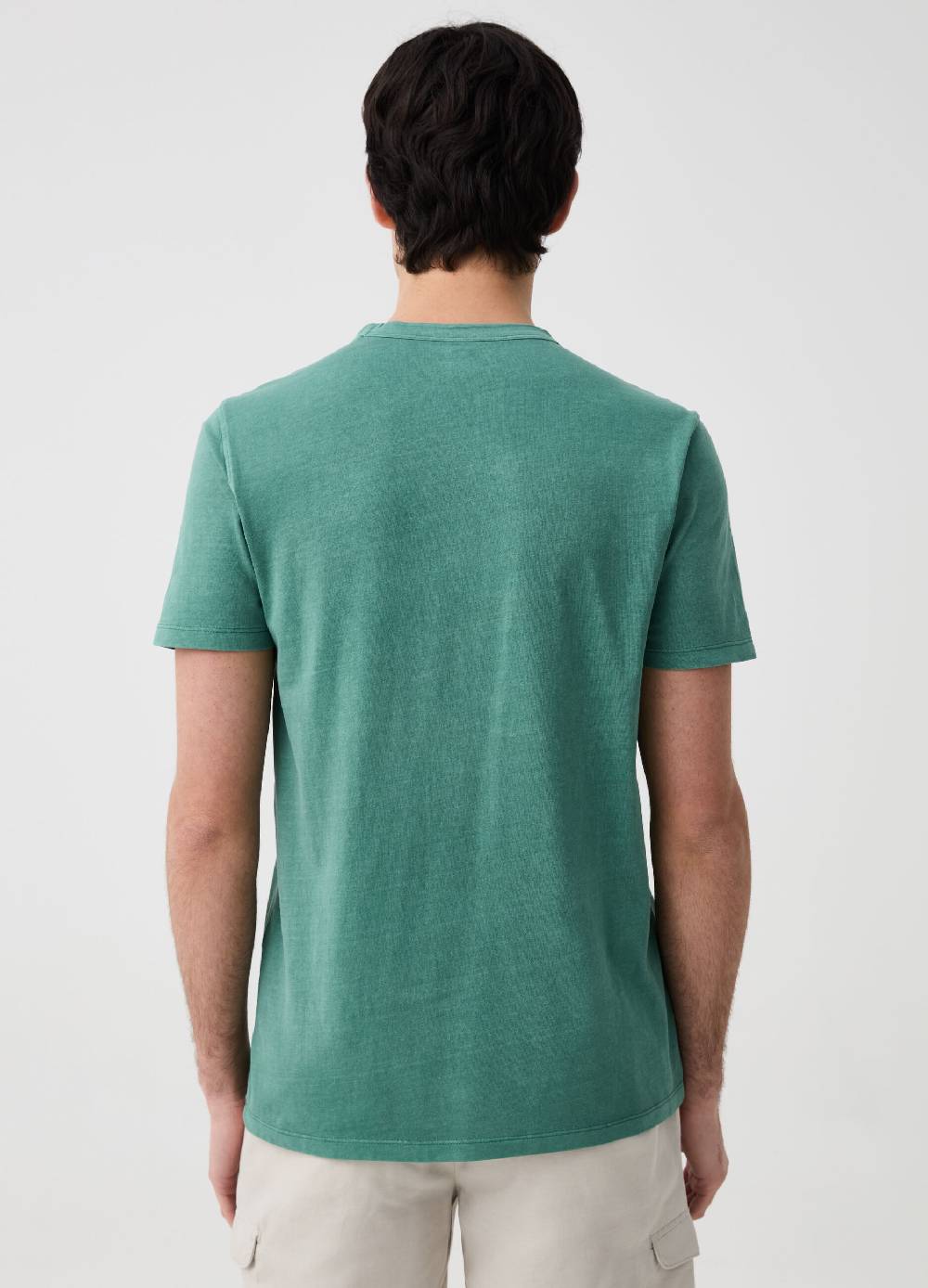 Ovs T-shirt In Cotone Con Scollo Rotondo