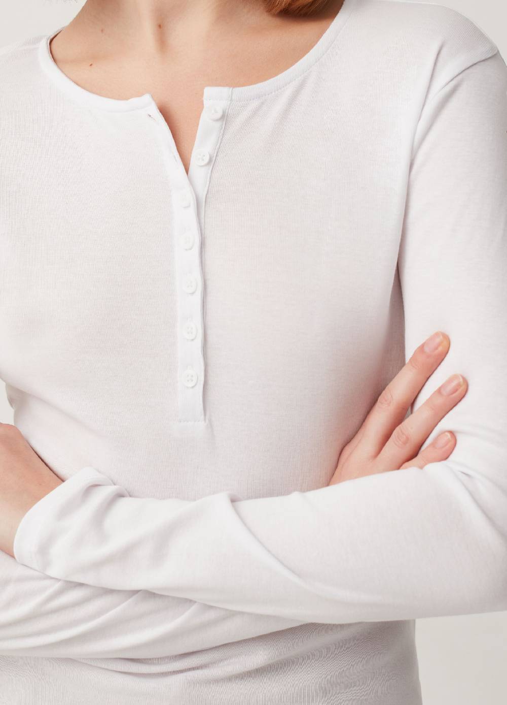 Ovs T-shirt In Cotone Con Scollo Serafino