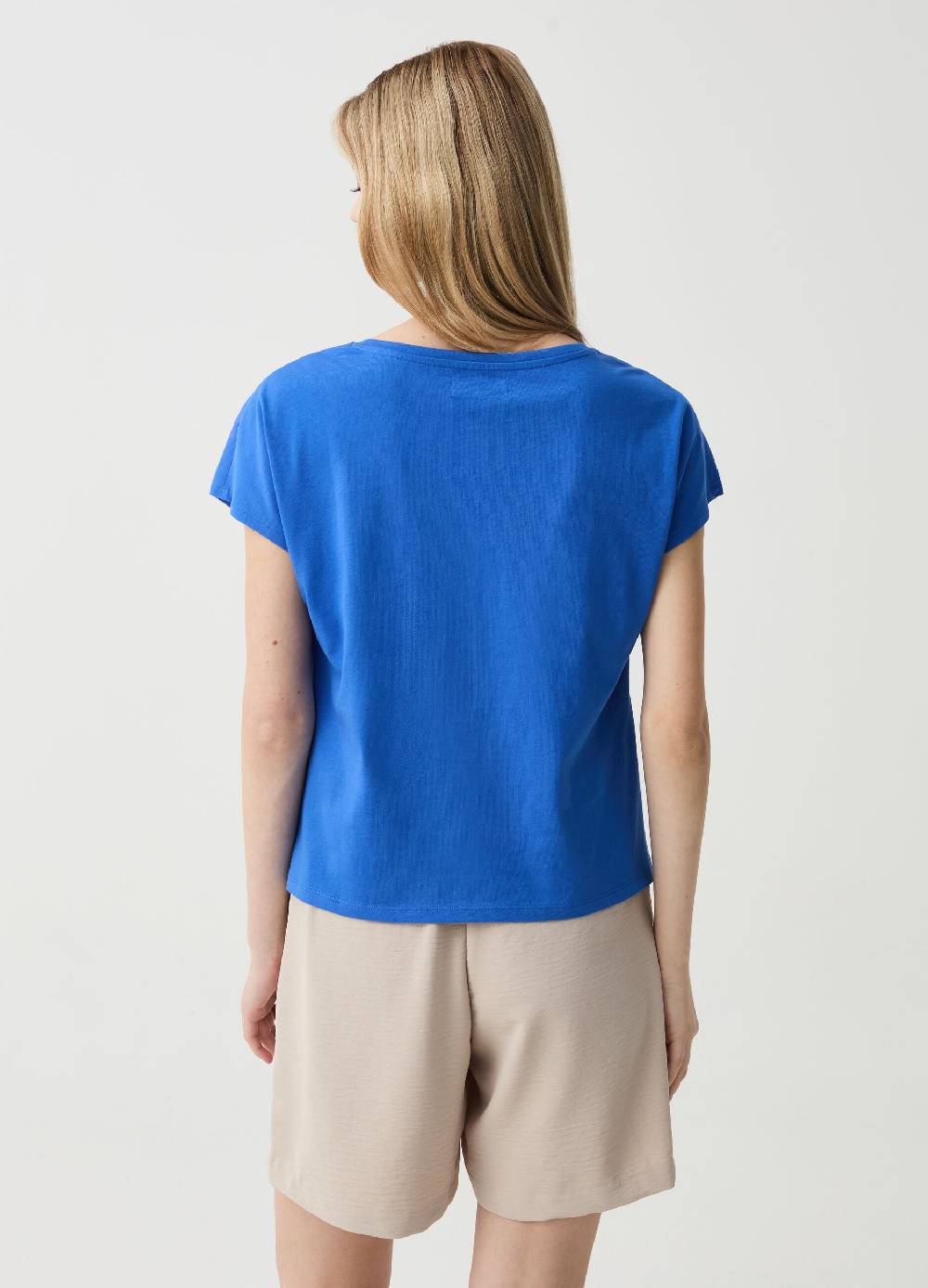 Ovs T-shirt In Cotone Con Stampa A Fiori