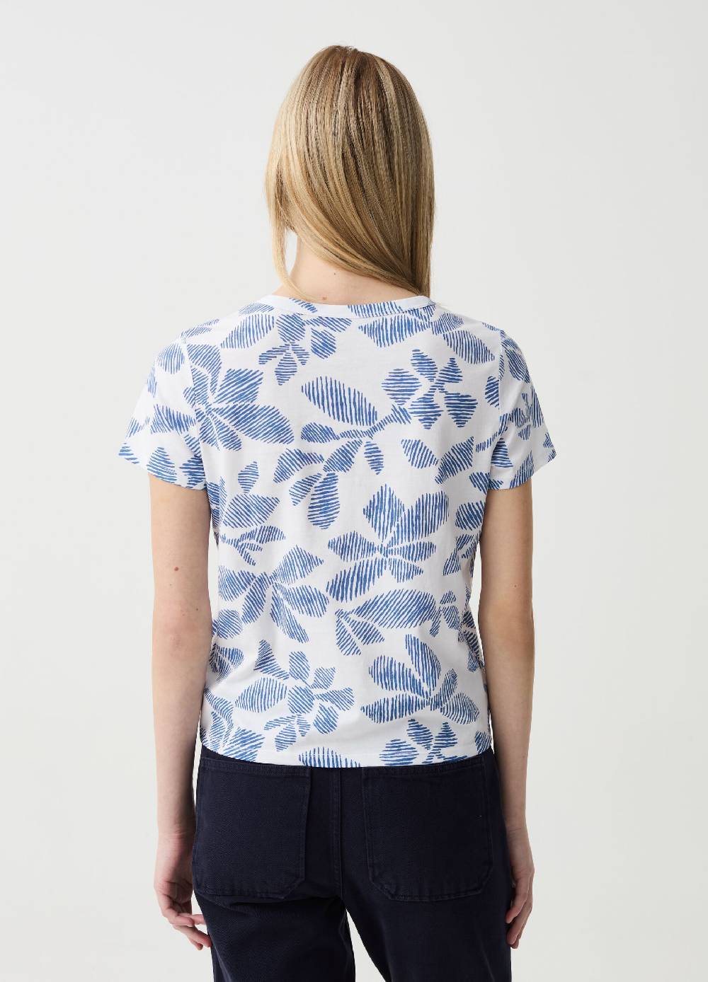 Ovs T-shirt In Cotone Con Stampa All-over