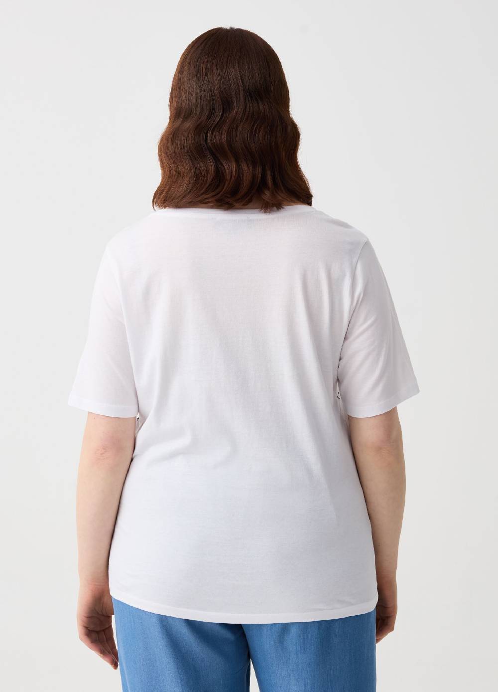 Ovs T-shirt In Cotone Con Stampa Boho Curvy