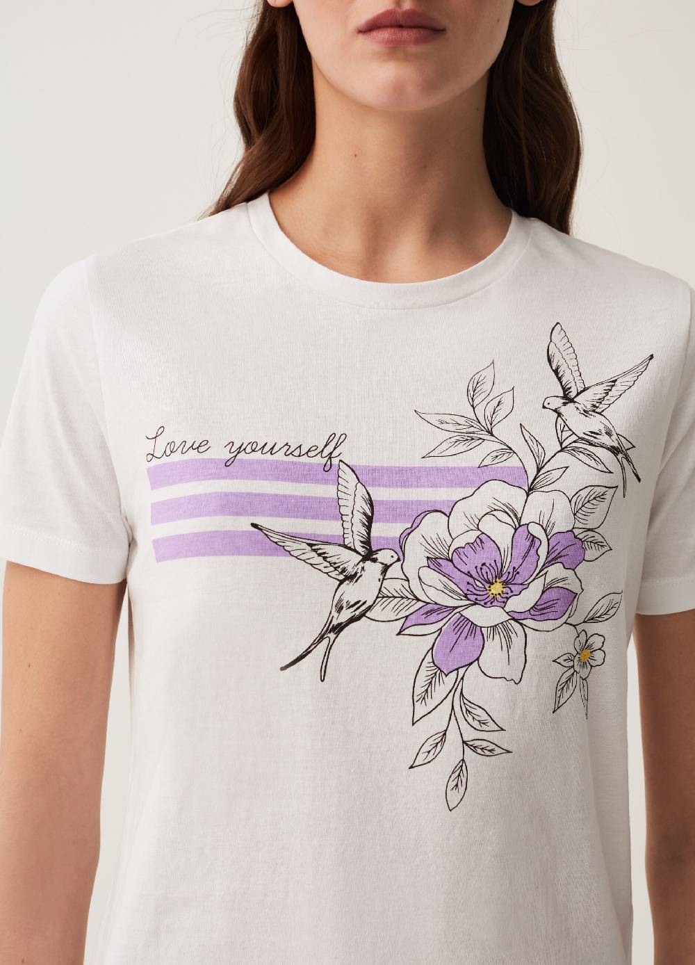 Ovs T-shirt In Cotone Con Stampa