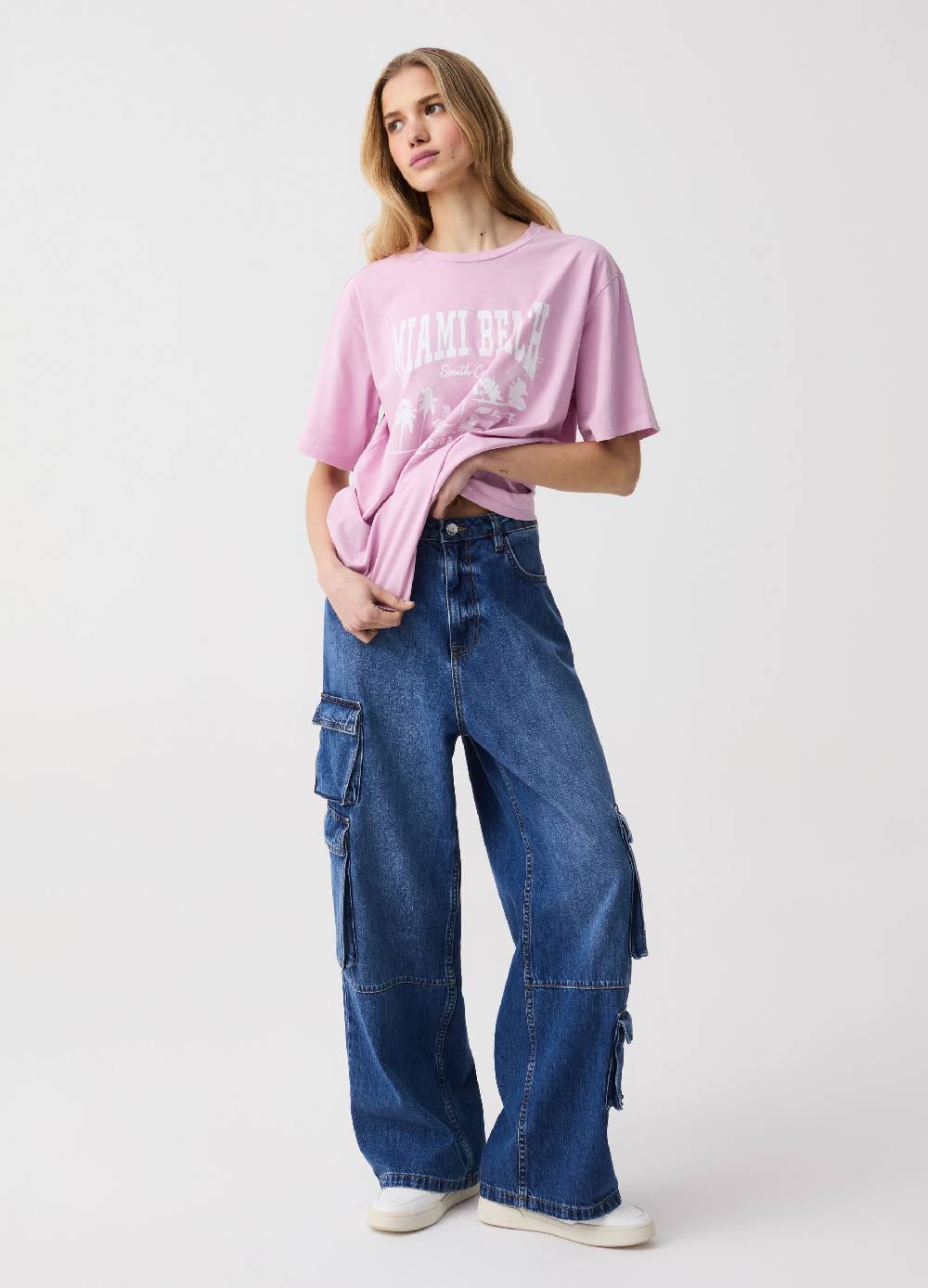 Ovs T-shirt In Cotone Con Stampa