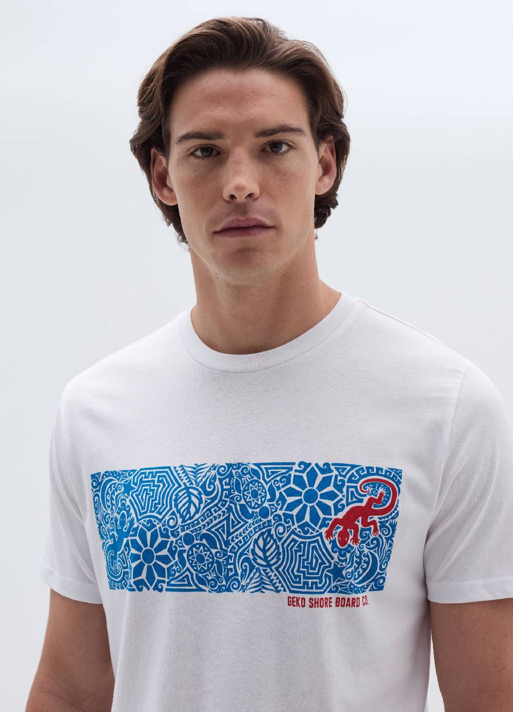 Ovs T-shirt In Cotone Con Stampa Geco