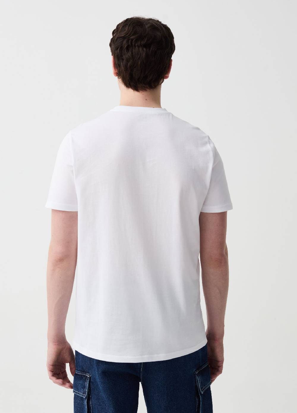 Ovs T-shirt In Cotone Con Stampa Isole Eolie
