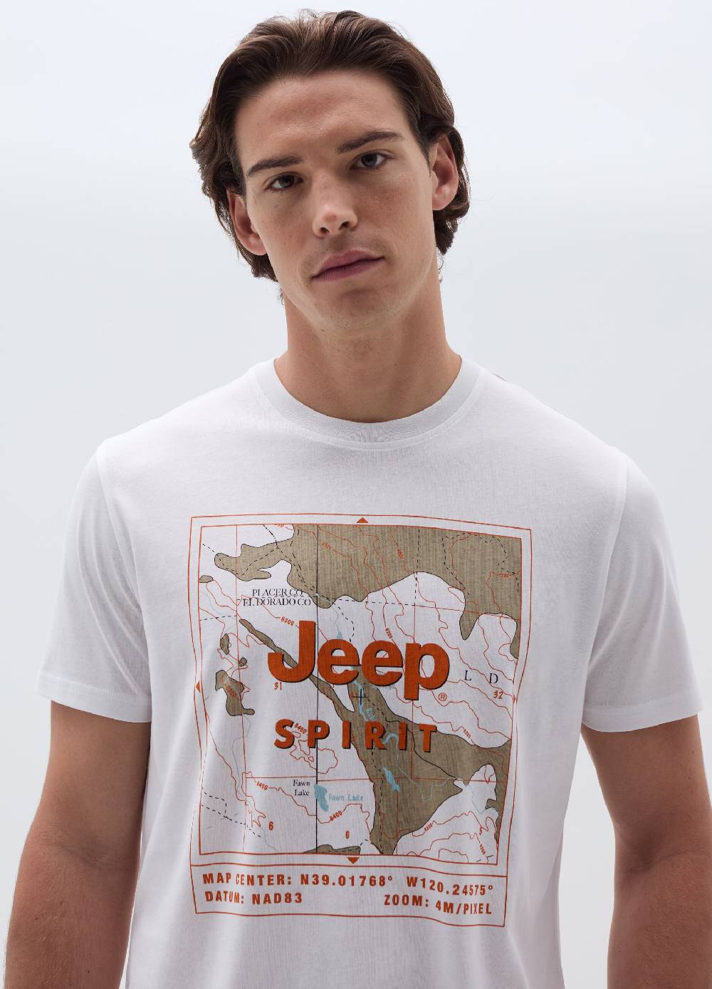 Ovs T-shirt In Cotone Con Stampa Jeep Spirit
