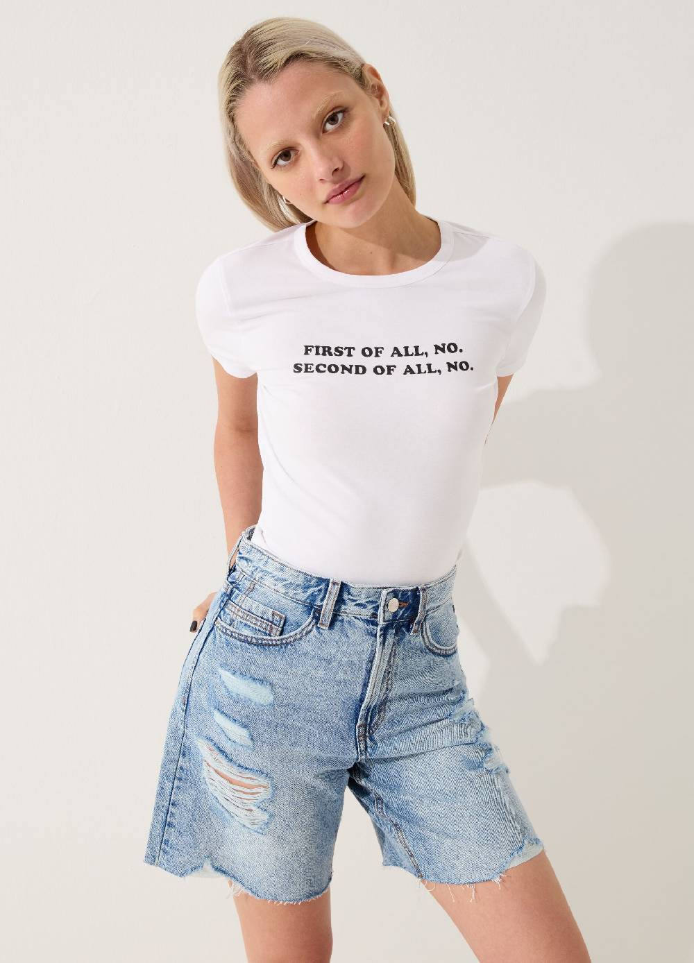 Ovs T-shirt In Cotone Con Stampa Lettering