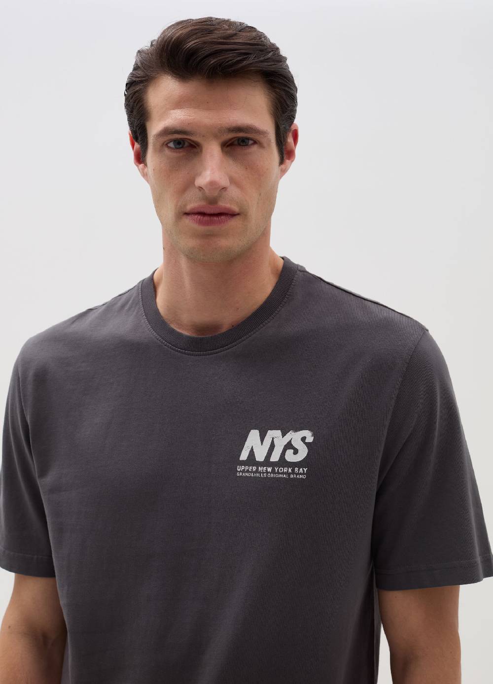 Ovs T-shirt In Cotone Con Stampa Lettering