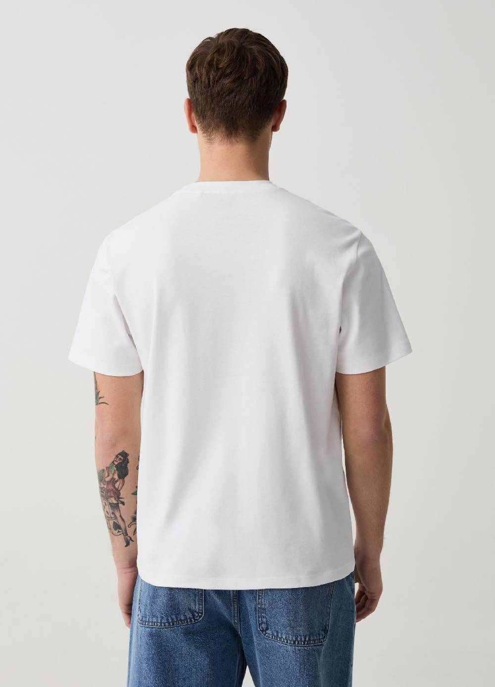 Ovs T-shirt In Cotone Con Stampa Lettering