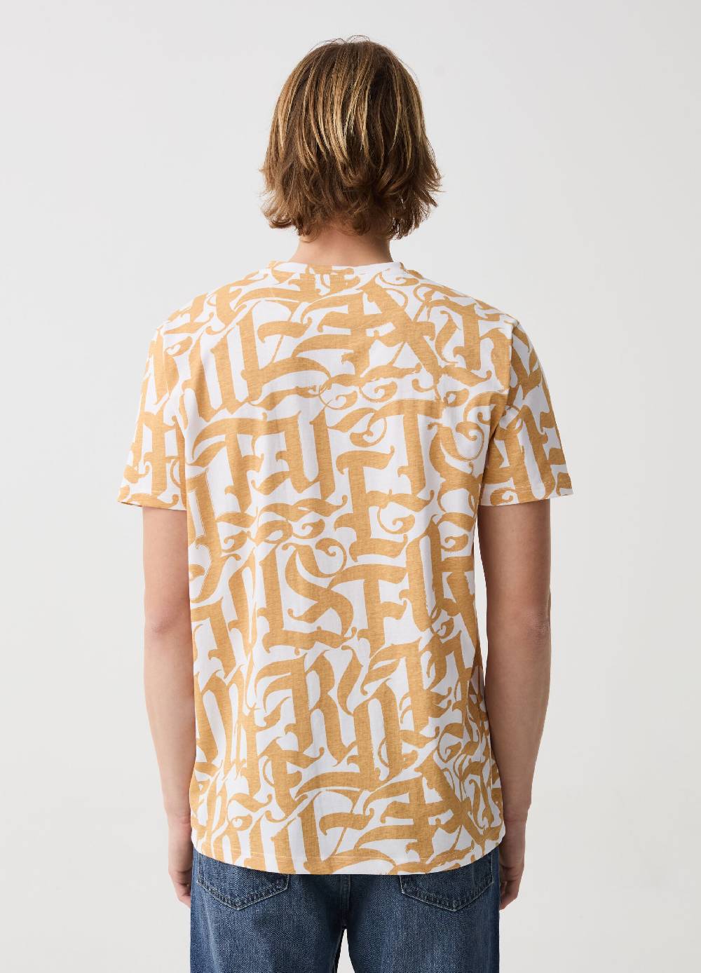 Ovs T-shirt In Cotone Con Stampa Lettering
