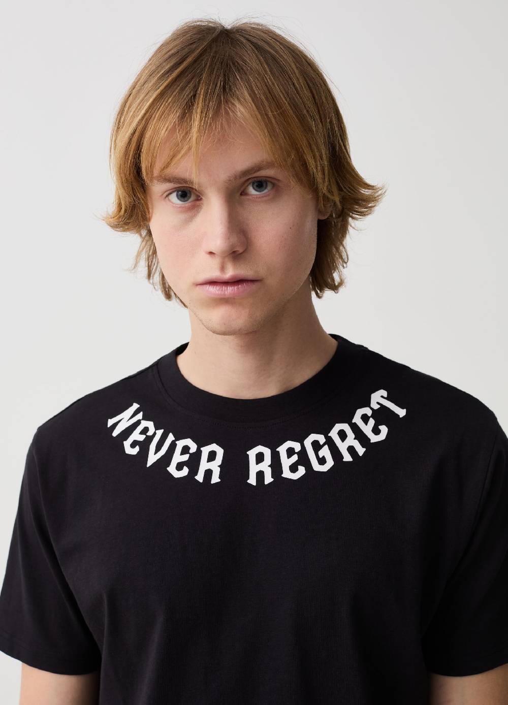 Ovs T-shirt In Cotone Con Stampa Lettering