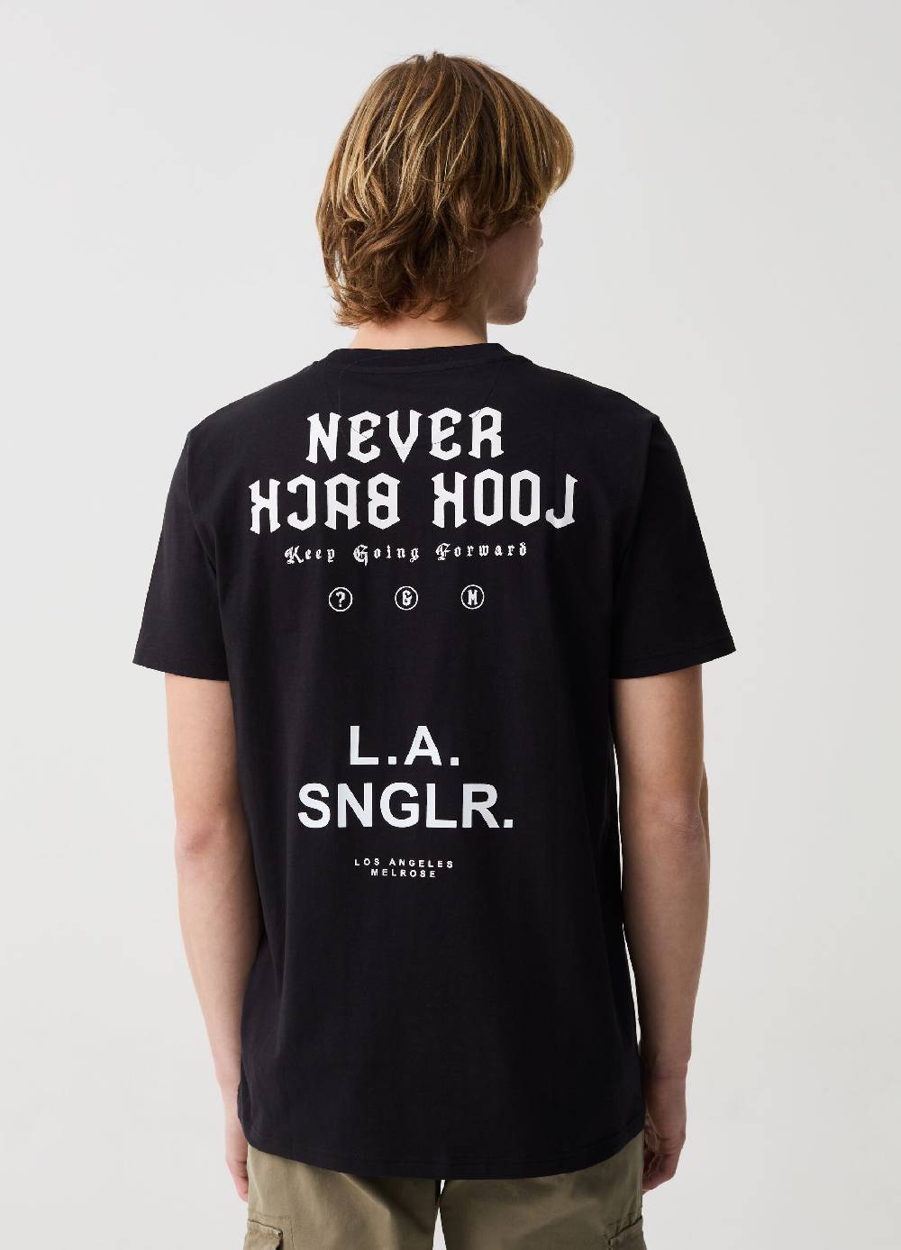 Ovs T-shirt In Cotone Con Stampa Lettering