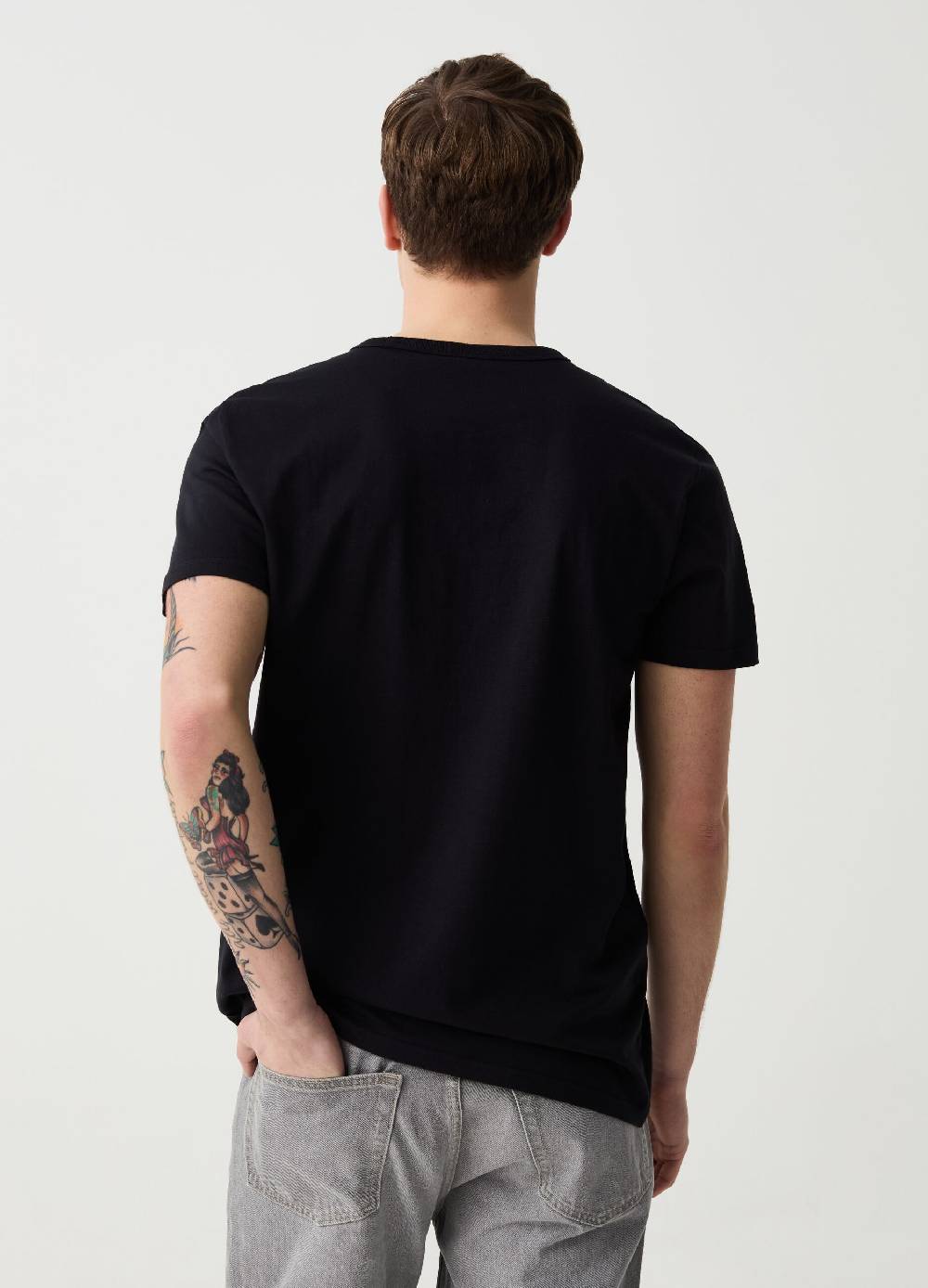 Ovs T-shirt In Cotone Con Stampa Lettering