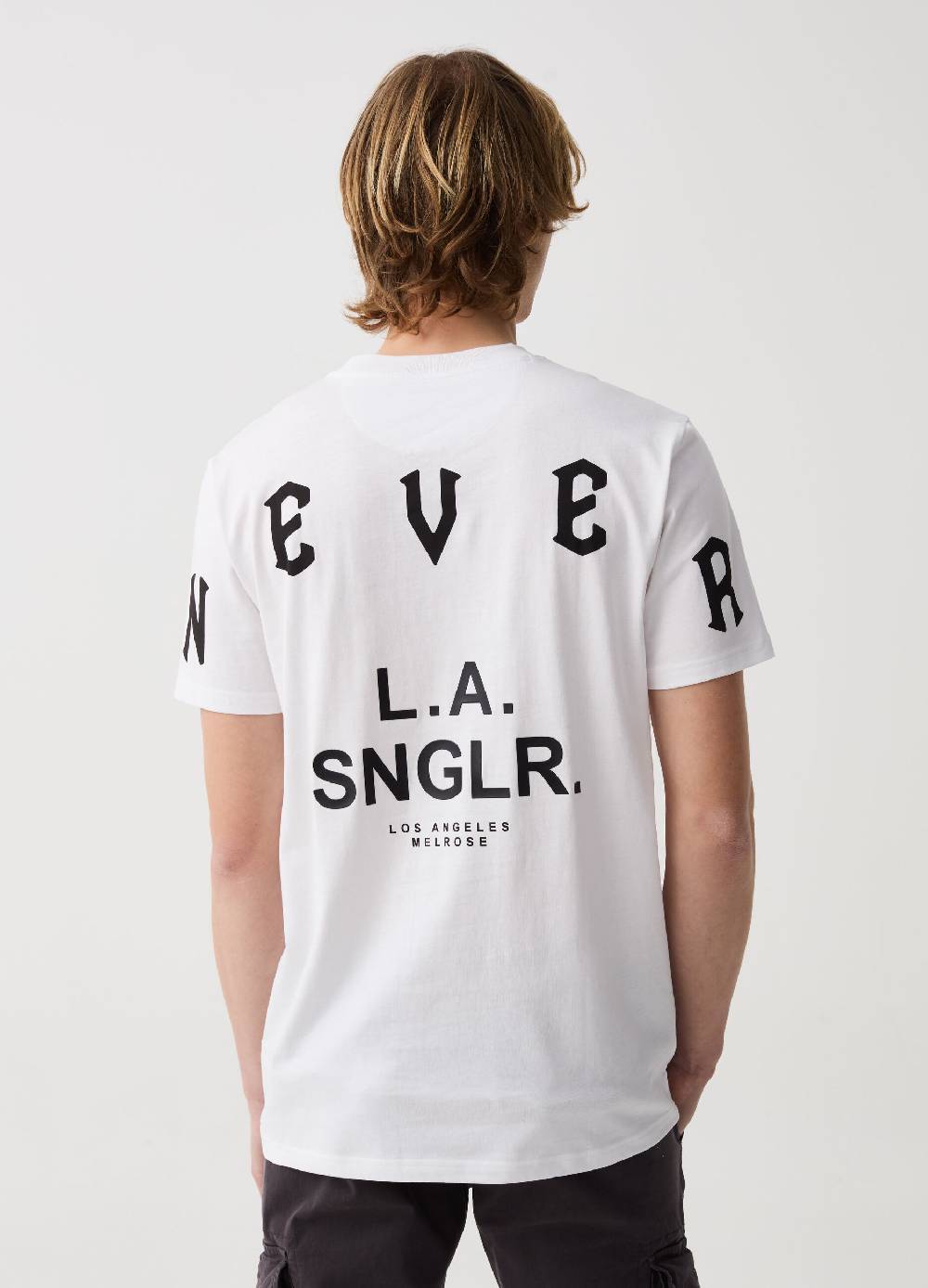 Ovs T-shirt In Cotone Con Stampa Lettering