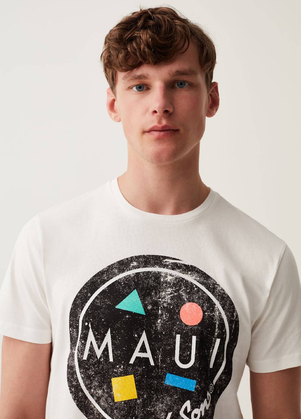 Ovs T-shirt in cotone con stampa Maui and Sons