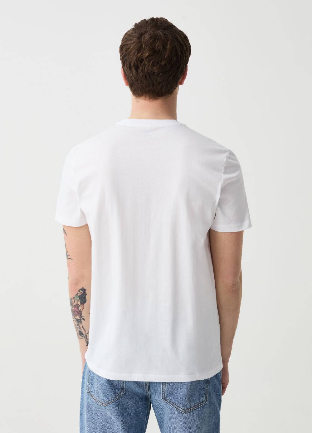 Ovs T-shirt In Cotone Con Stampa Milano
