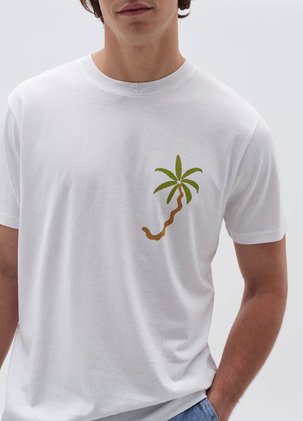 Ovs T-shirt In Cotone Con Stampa Motivo Surf