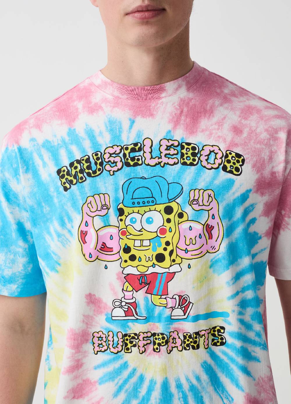 Ovs T-shirt In Cotone Con Stampa Spongebob