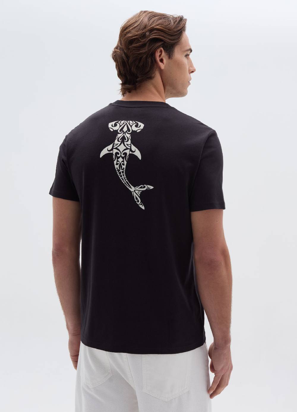 Ovs T-shirt In Cotone Con Stampa Squali