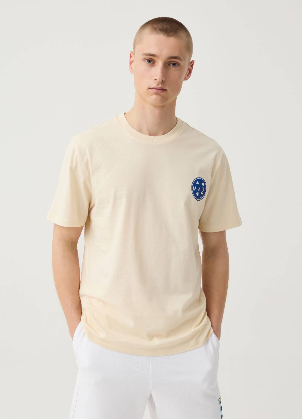 Ovs T-shirt in cotone con stampa surf
