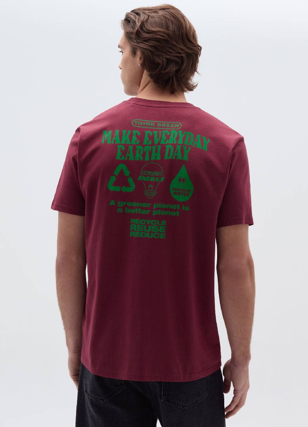 Ovs T-shirt In Cotone Motivo There Is No Planet B