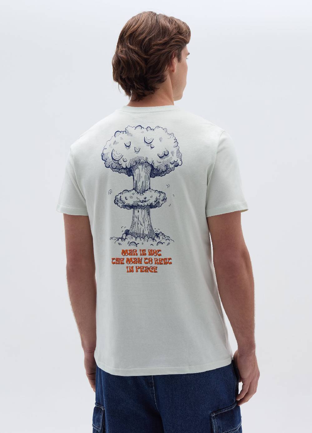 Ovs T-shirt In Cotone Motivo There Is No Planet B