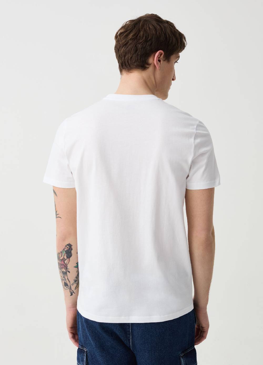 Ovs T-shirt In Cotone Stampa Firenze