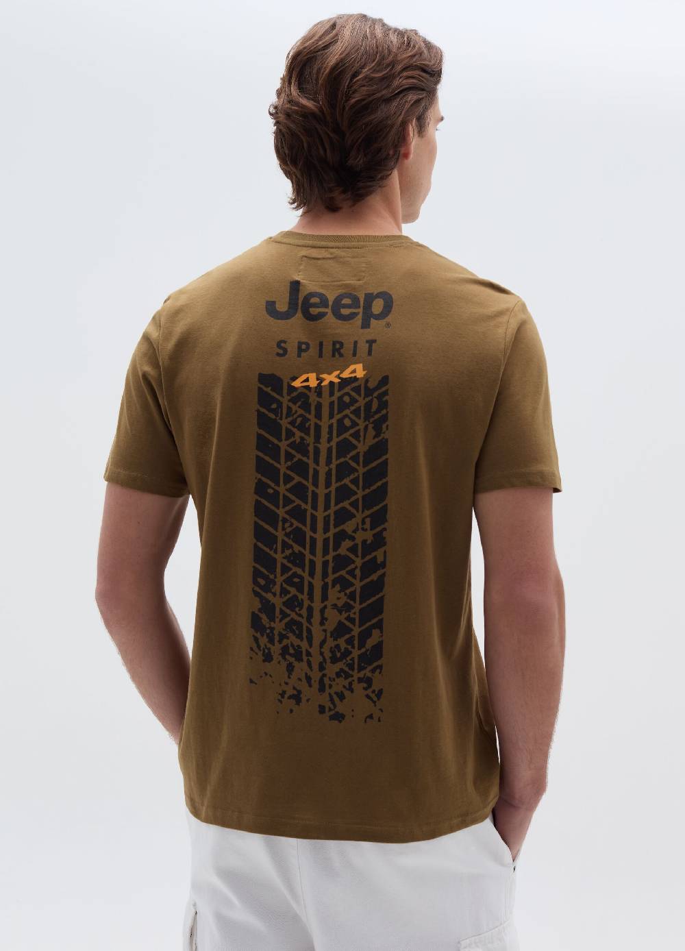 Ovs T-shirt In Cotone Stampa Jeep Spirit