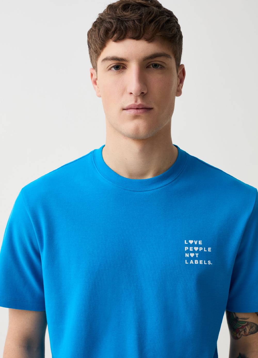 Ovs T-shirt In Cotone Stampa Lettering