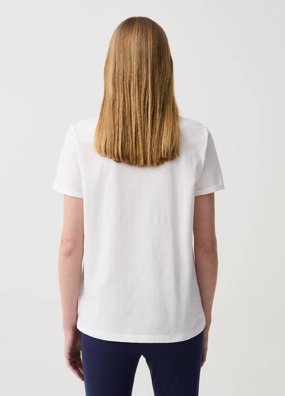 Ovs T-shirt In Cotone Stampa Logo