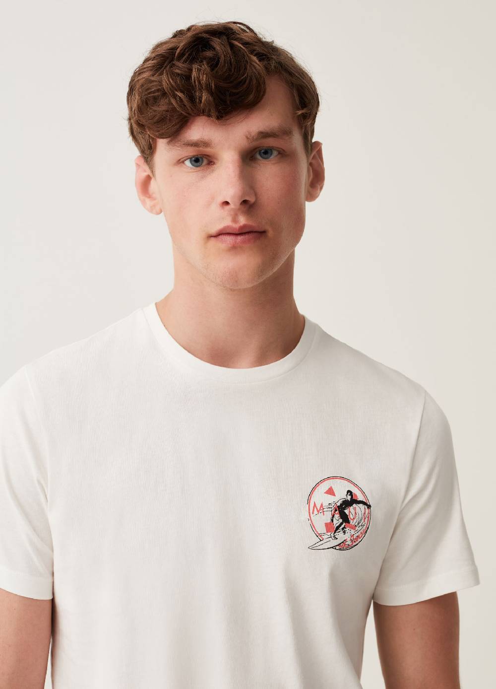 Ovs T-shirt In Cotone Stampa Maui And Sons