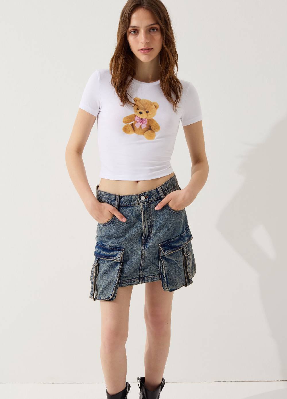 Ovs T-shirt In Cotone Stretch Con Stampa