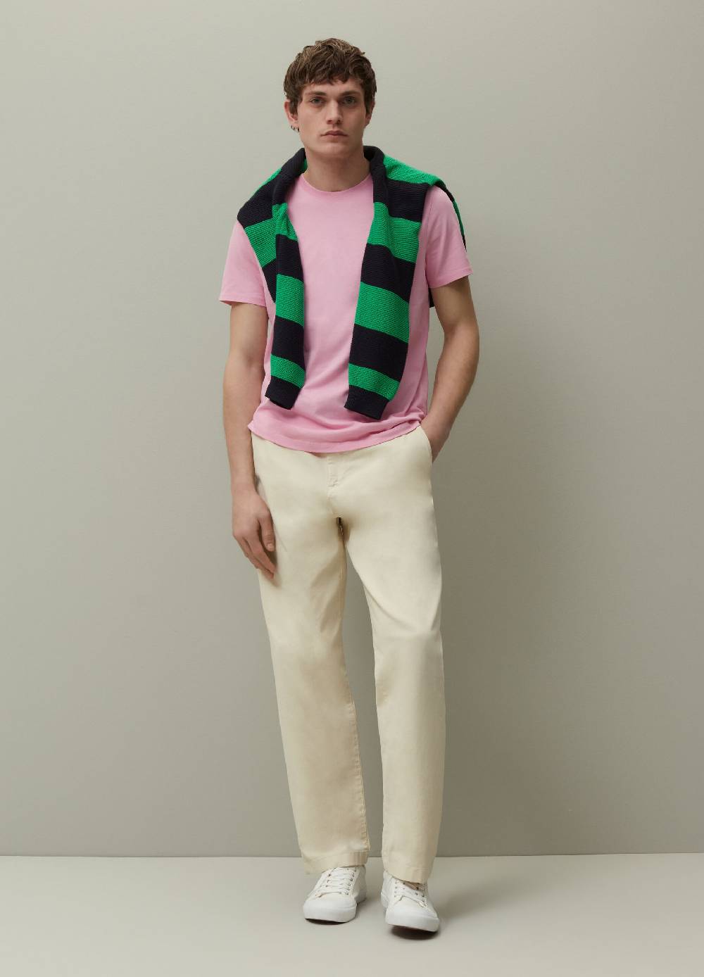 Ovs T-shirt In Cotone Supima Con Tasca