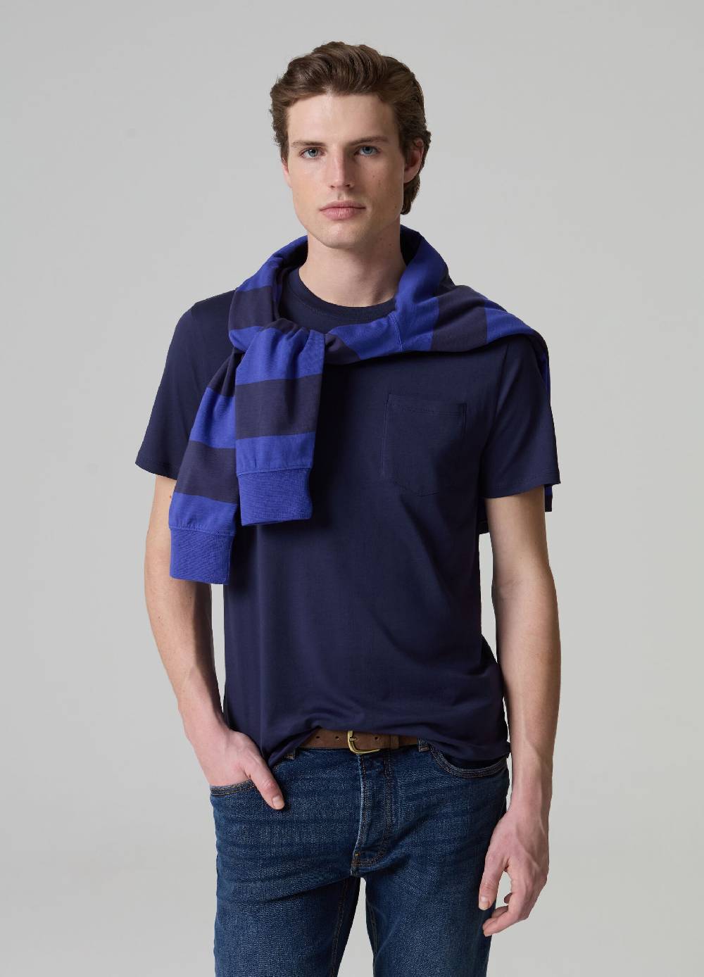 Ovs T-shirt in cotone Supima con tasca