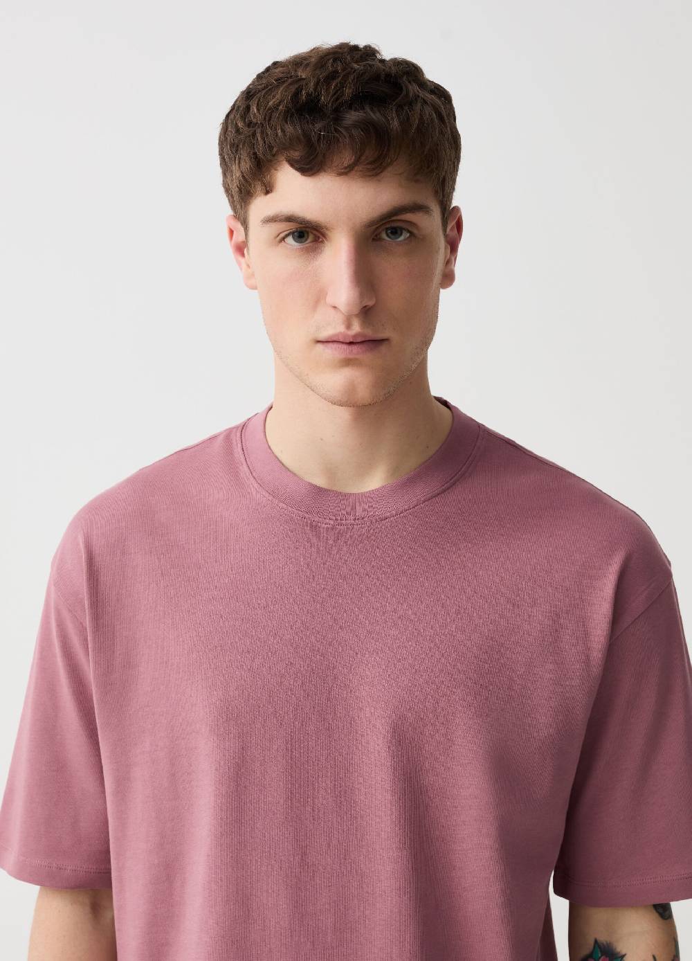 Ovs T-shirt In Cotone Tinta Unita