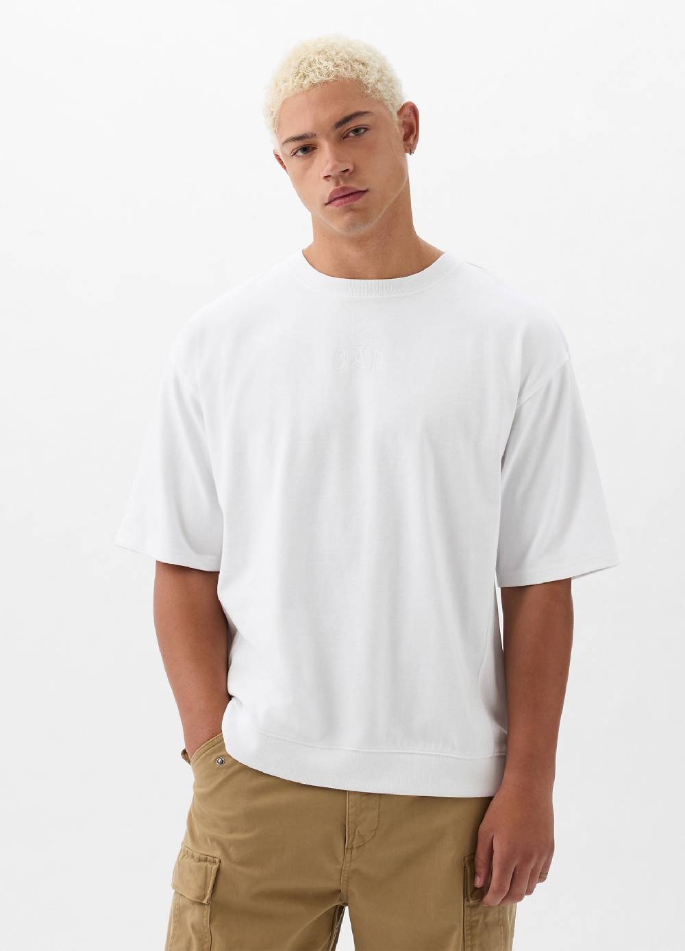 Ovs T-shirt In Felpa Con Stampa Logo