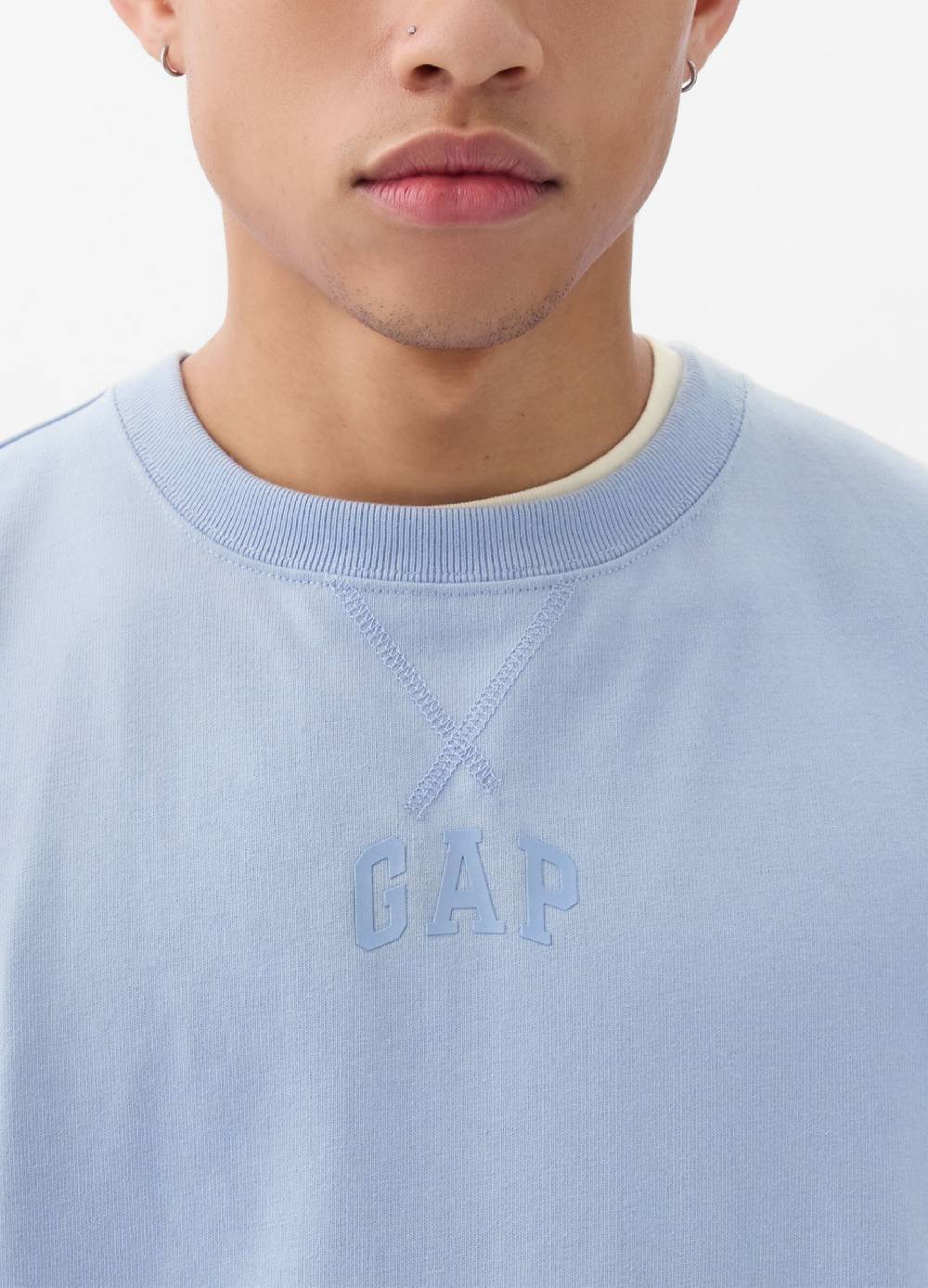 Ovs T-shirt In Felpa Con Stampa Logo