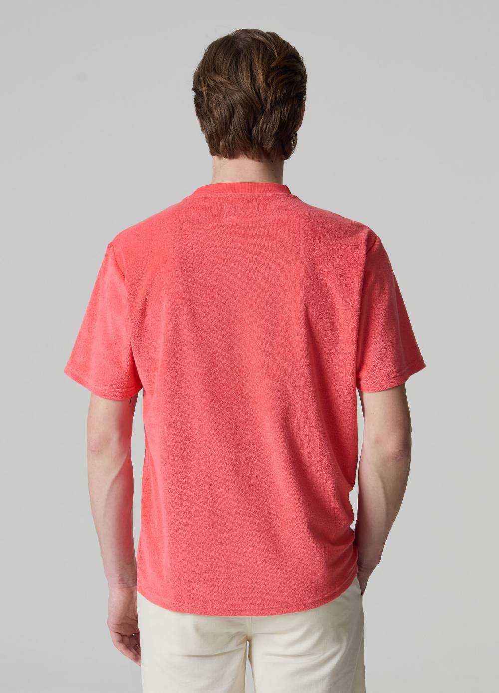Ovs T-shirt In French Terry Reverse Con Tasca