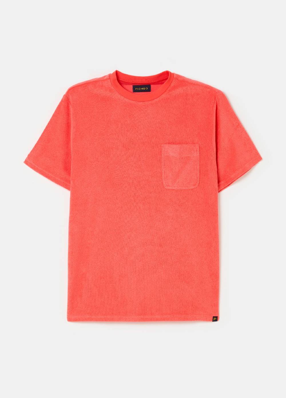 Ovs T-shirt In French Terry Reverse Con Tasca