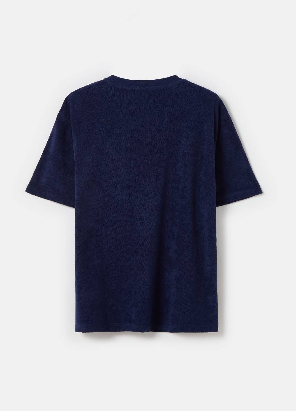 Ovs T-shirt In French Terry Reverse Con Tasca