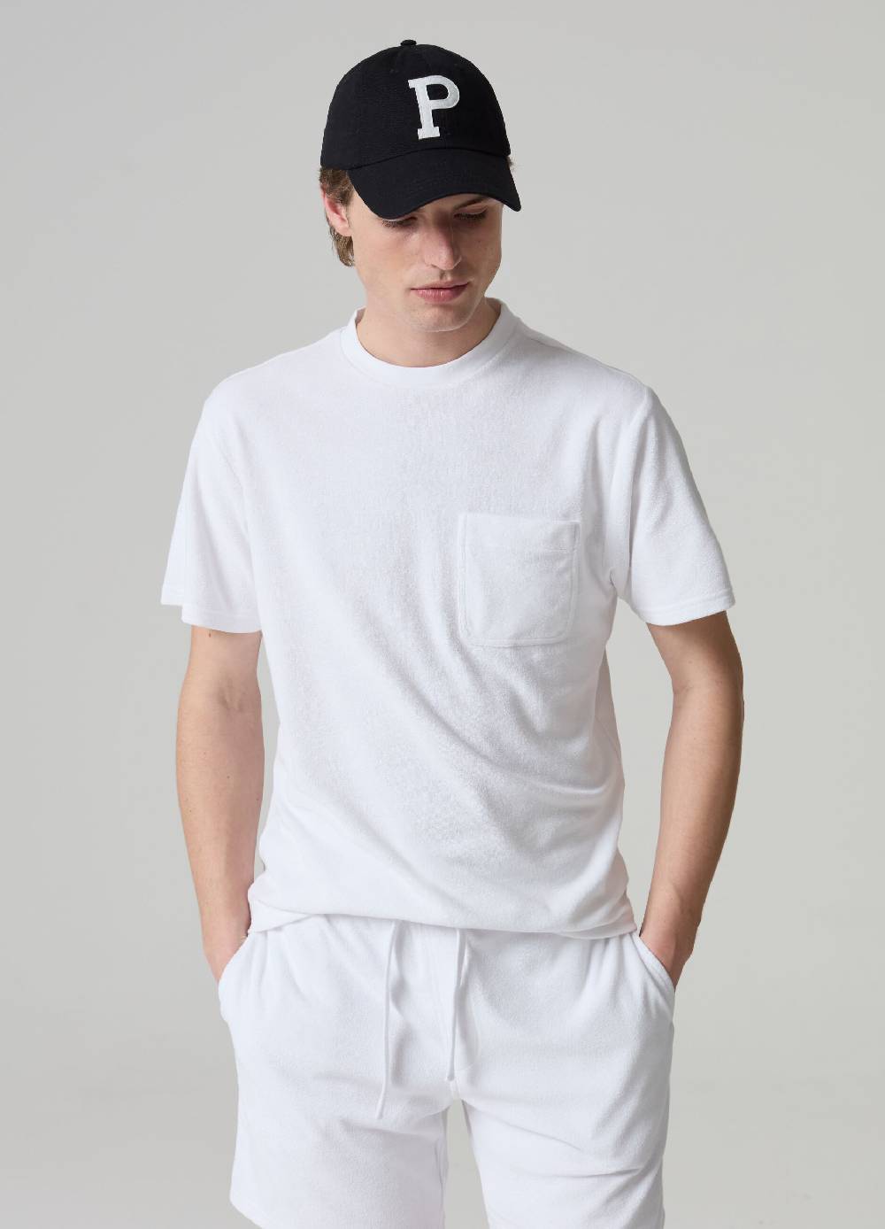 Ovs T-shirt in French Terry reverse con tasca