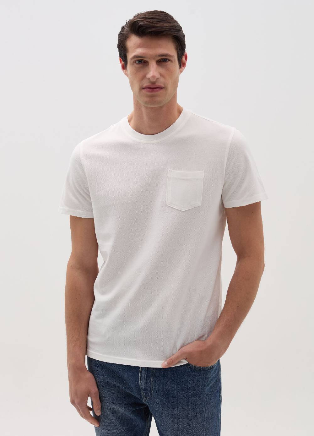 Ovs T-shirt In Piquet Con Tasca