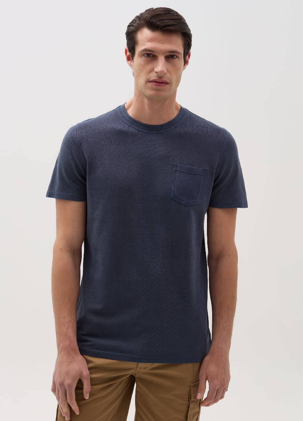 Ovs T-shirt In Piquet Con Tasca