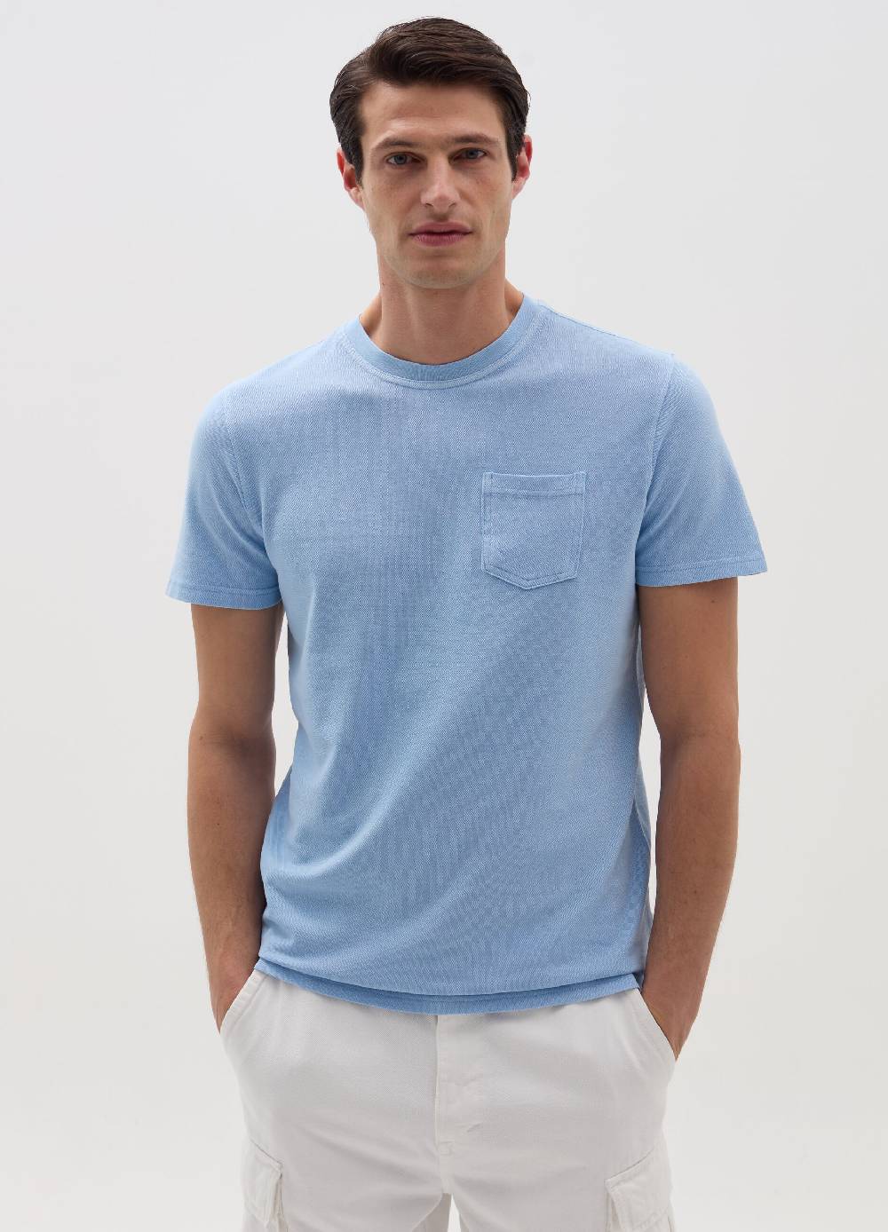 Ovs T-shirt In Piquet Con Tasca