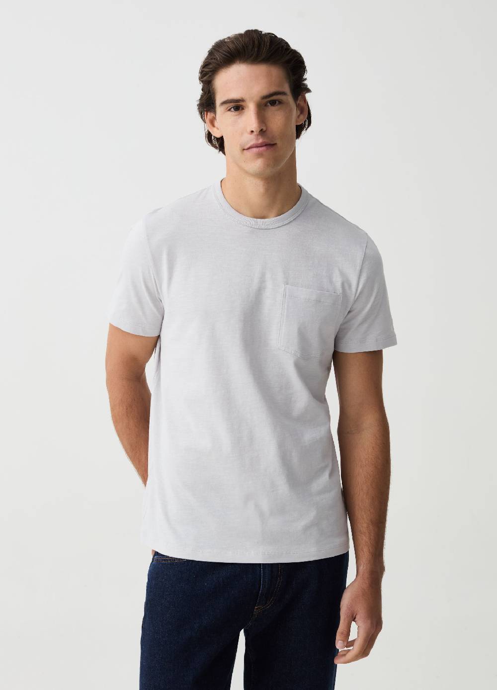 Ovs T-shirt in slub jersey con tasca