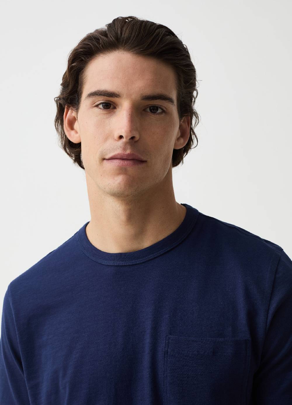 Ovs T-shirt In Slub Jersey Con Tasca