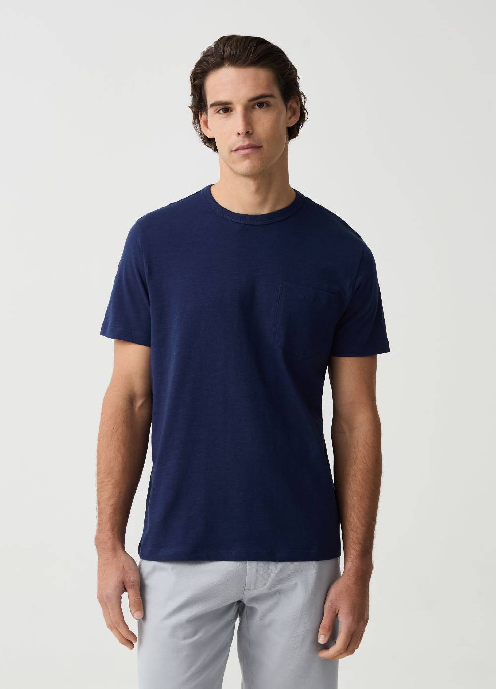 Ovs T-shirt in slub jersey con tasca