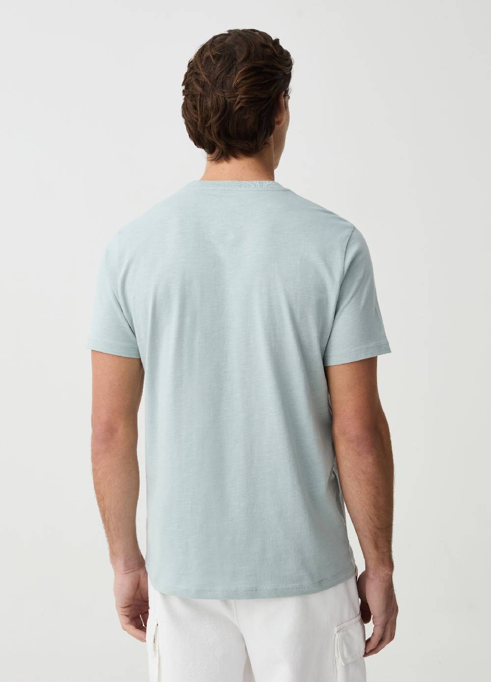 Ovs T-shirt In Slub Jersey Di Cotone Bio