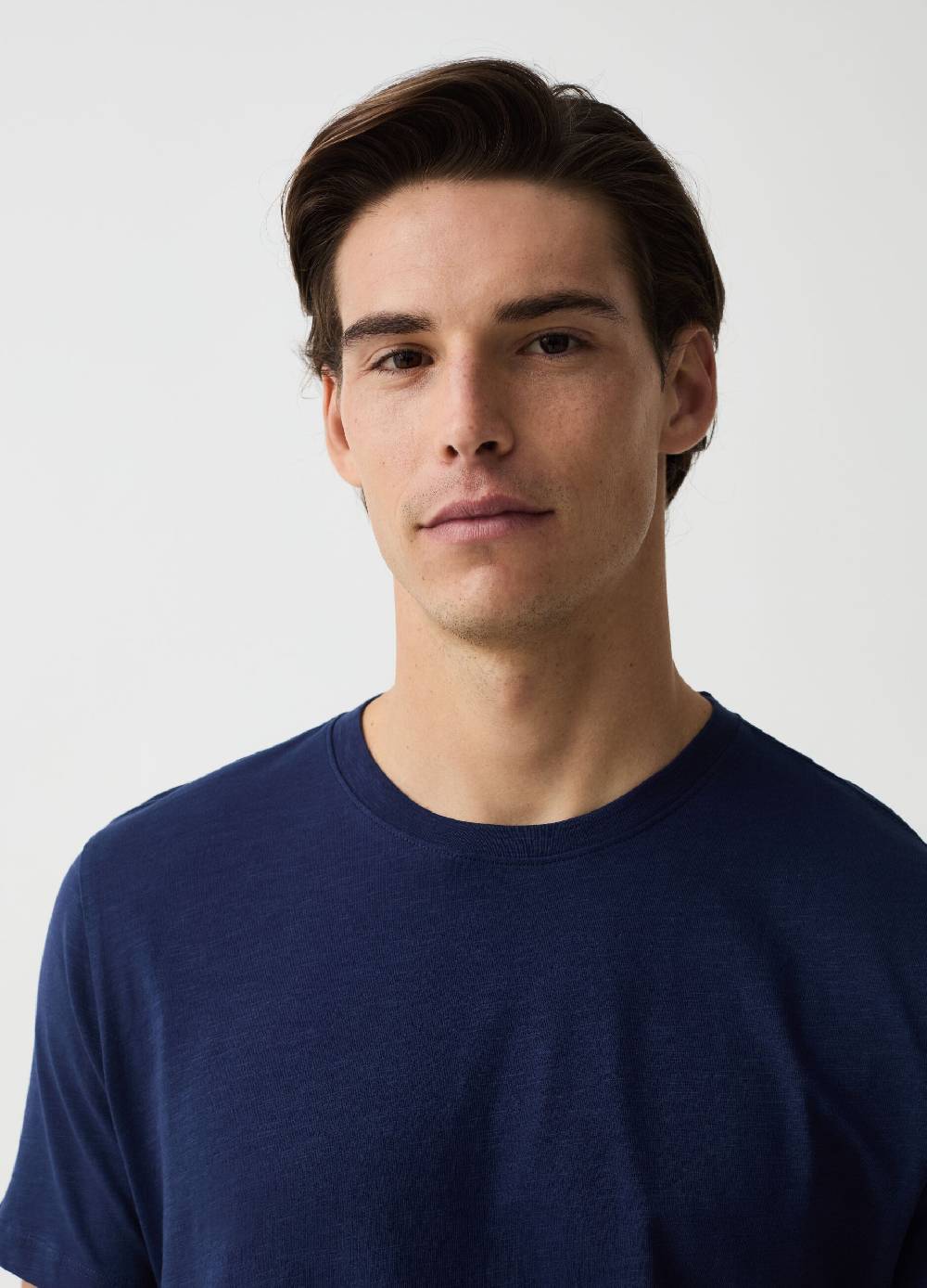 Ovs T-shirt In Slub Jersey Di Cotone Bio