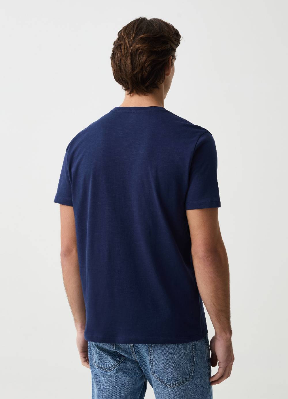Ovs T-shirt In Slub Jersey Di Cotone Bio